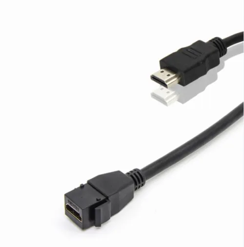 USB-C/HDMI Keystone to female extension cable