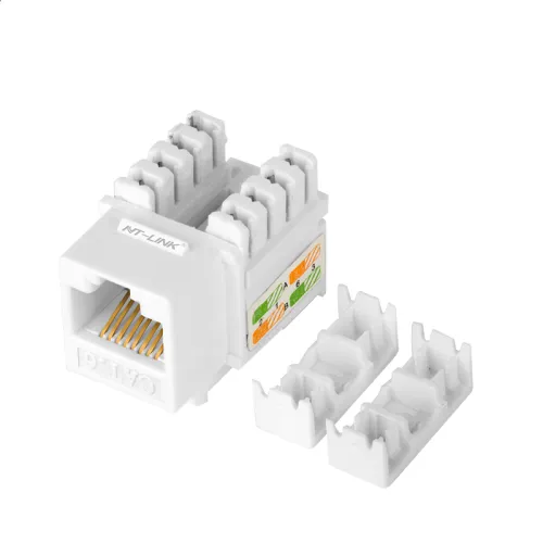 NT-LINK UTP 90 Degree Dual IDC Keystone Jack