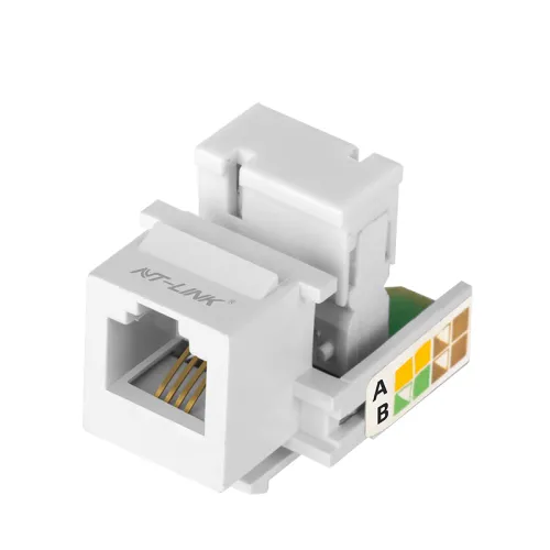 NT-LINK UTP 90 Degree Cat3 Keytone Jack