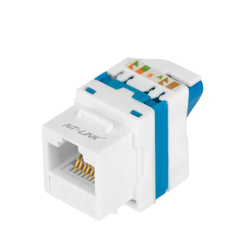 NT-LINK UTP 180 Degree Toolless Rotary Keystone Jack