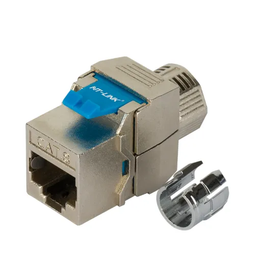 NT-LINK STP 180 Degree Cat8 Keystone Jack