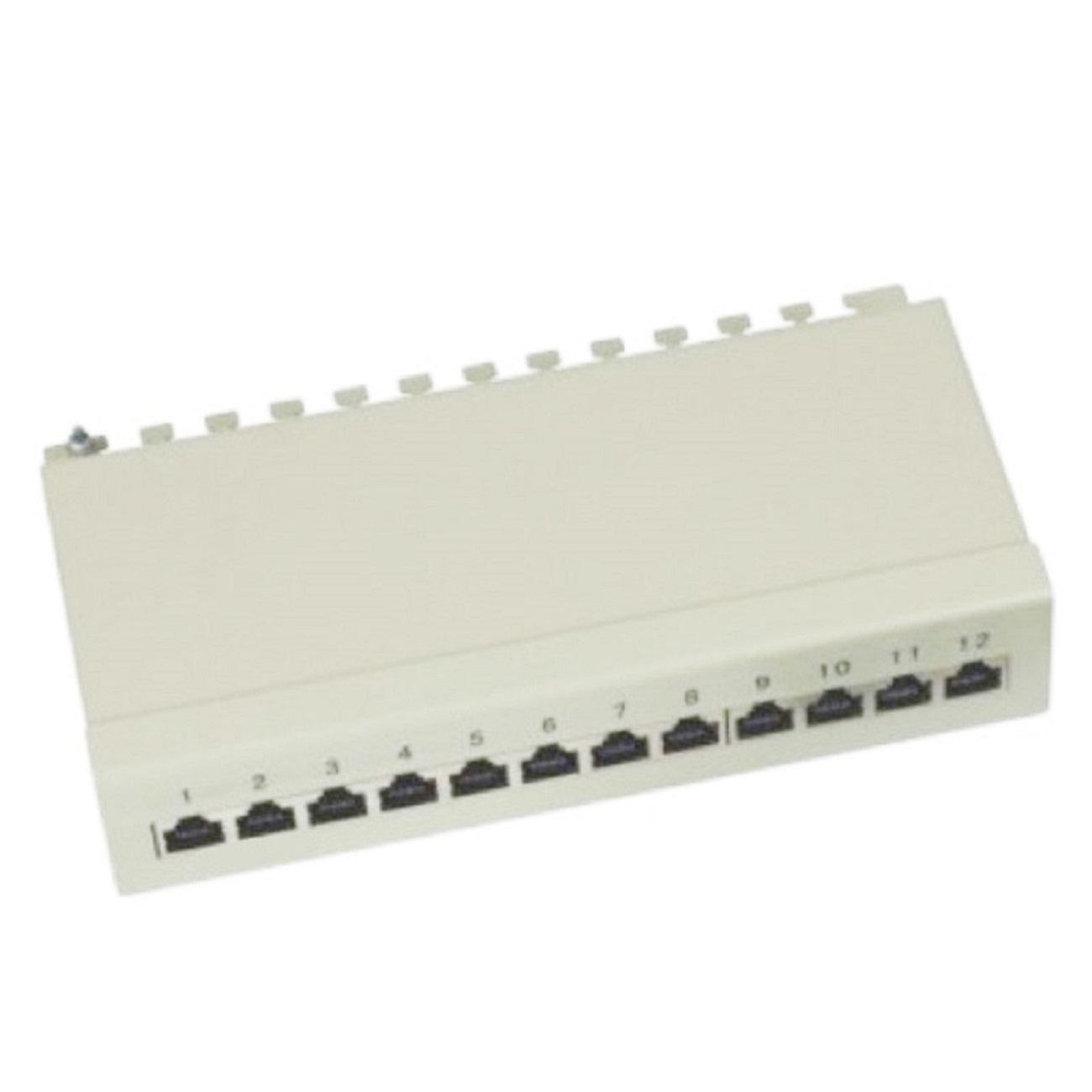 12 Ports STP Network Patch Panel / Products / Copper Solution / Patch ...