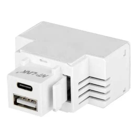 Dual Port PD20W Keystone Charger