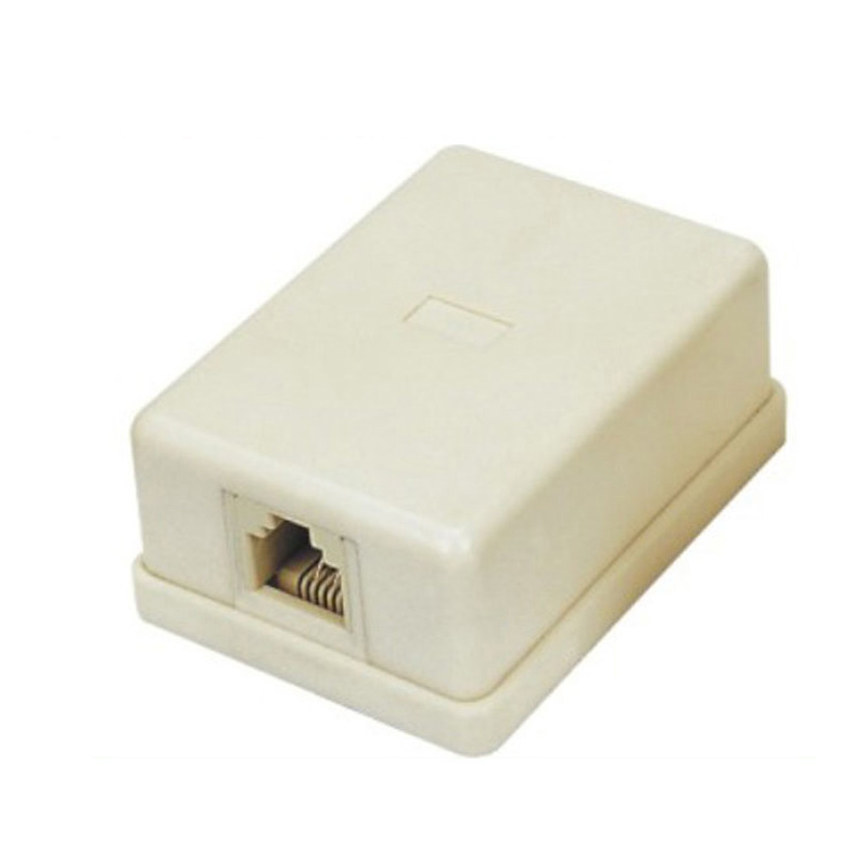 Communication Box Accessory Telephone Surface box / Products / Copper Solution / RJ45 connectors ...